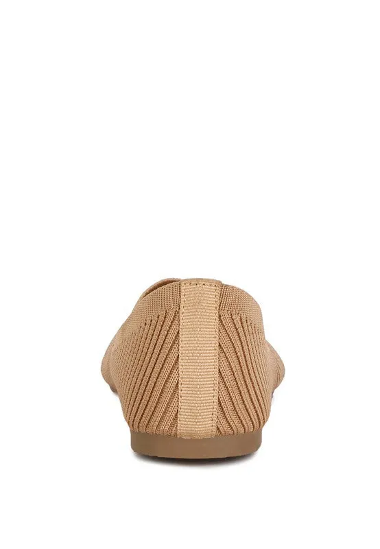Solid Knit Ballet Flats in Three Colors