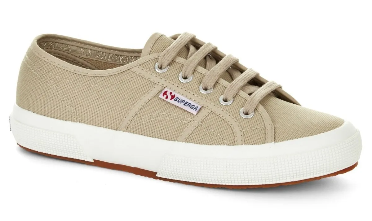 Superga 2750 Cotu Classic Shoe - Colours: Navy, White, Black, Grey & Taupe
