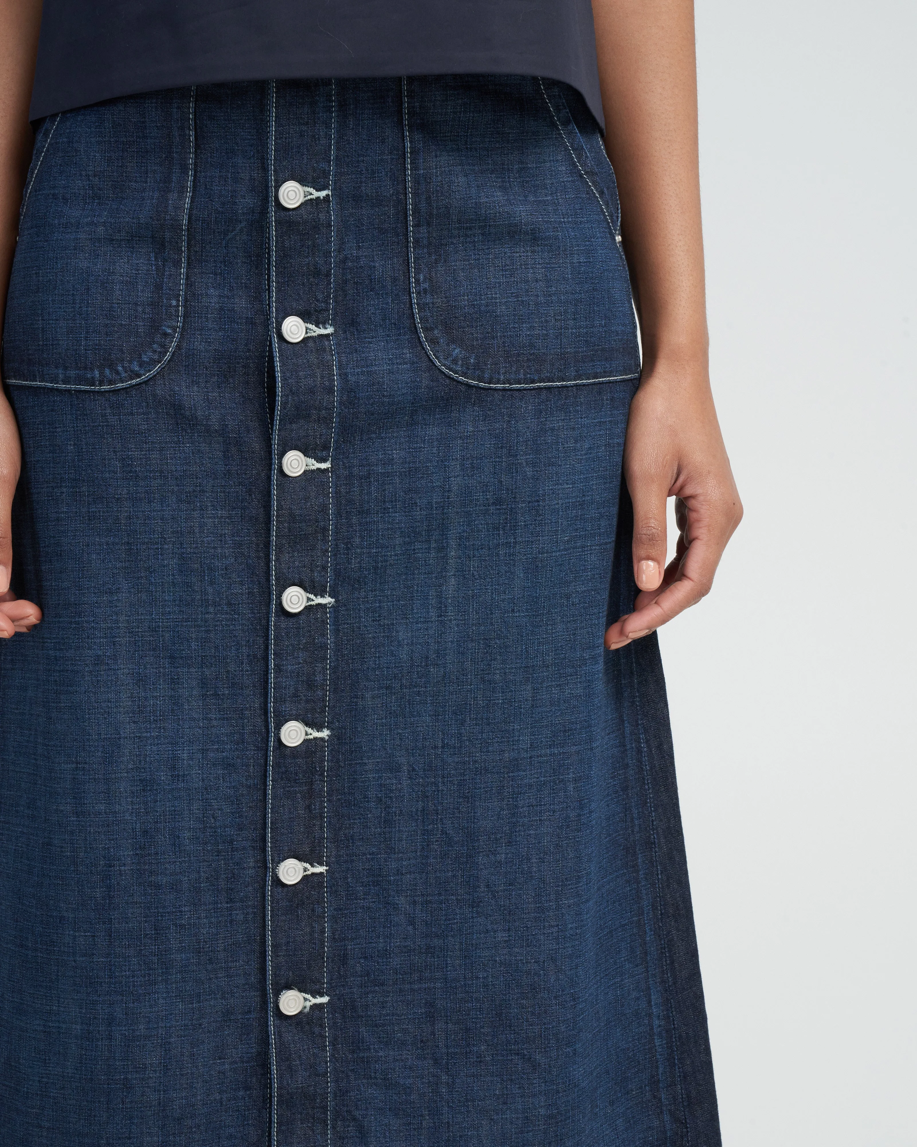 tephy a-line skirt - zephyr