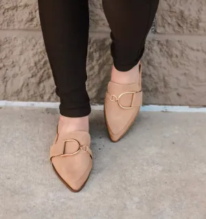 The Juliette Mule in Toffee