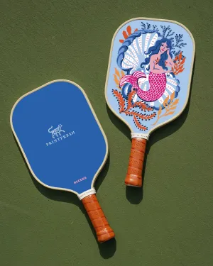 Tidal Tapestry - Pickleball Paddle - Saltwater Blue
