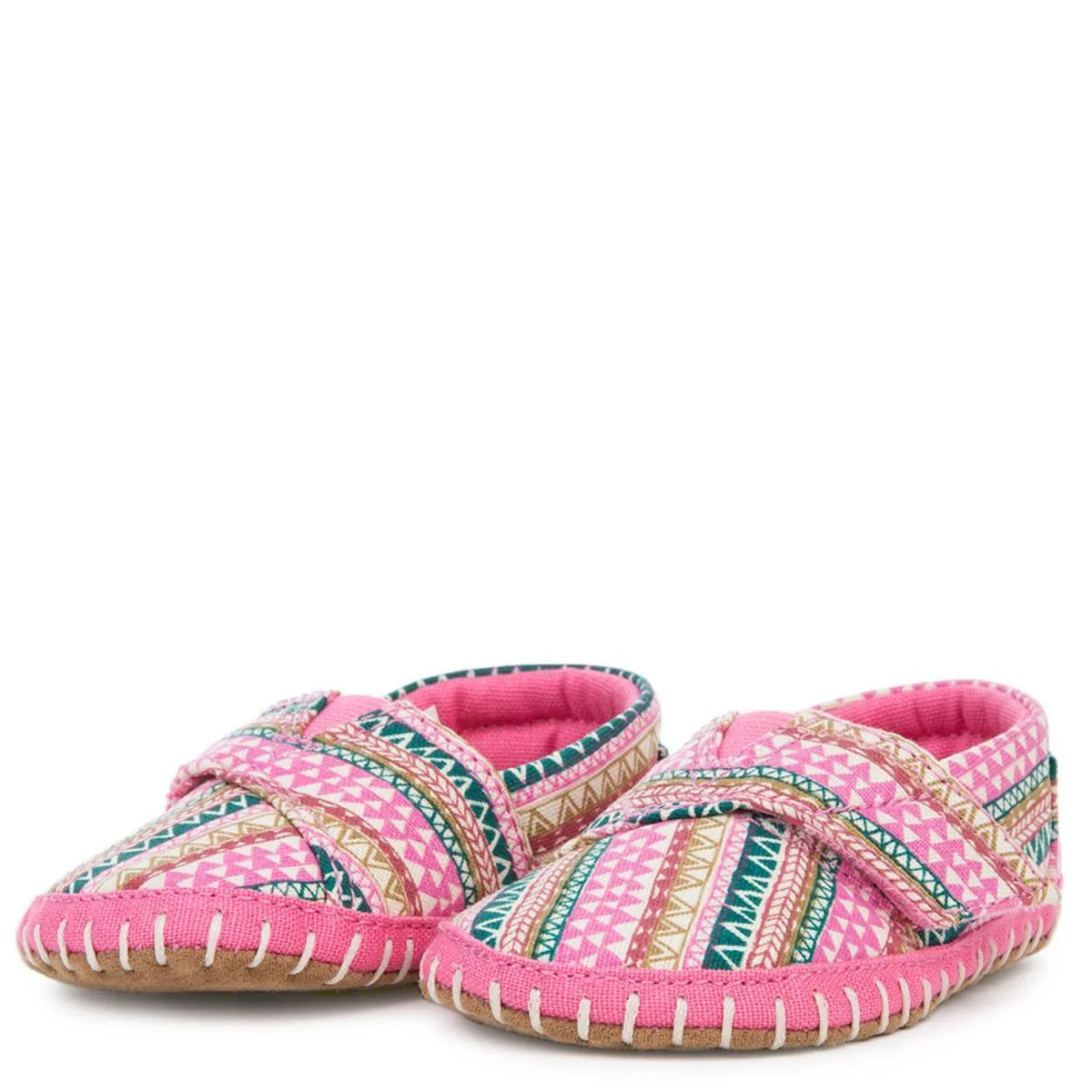 Tiny Toms Crib Alpargata Bubblegum Pink Flat