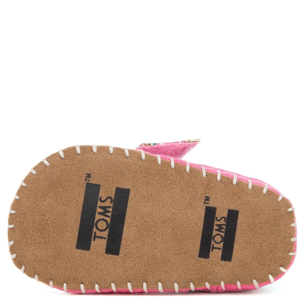 Tiny Toms Crib Alpargata Bubblegum Pink Flat