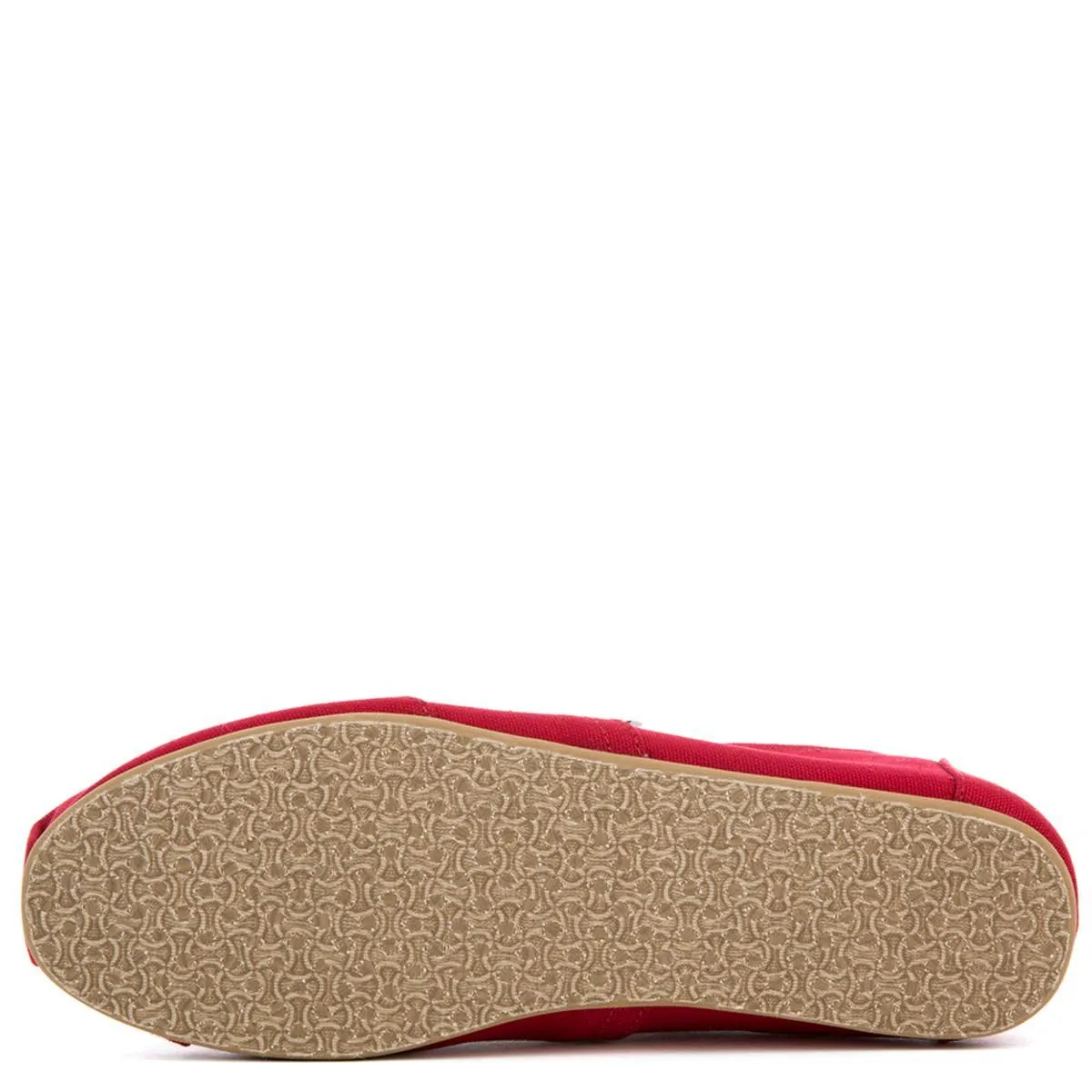 Toms Classics Red Canvas Men's Flats