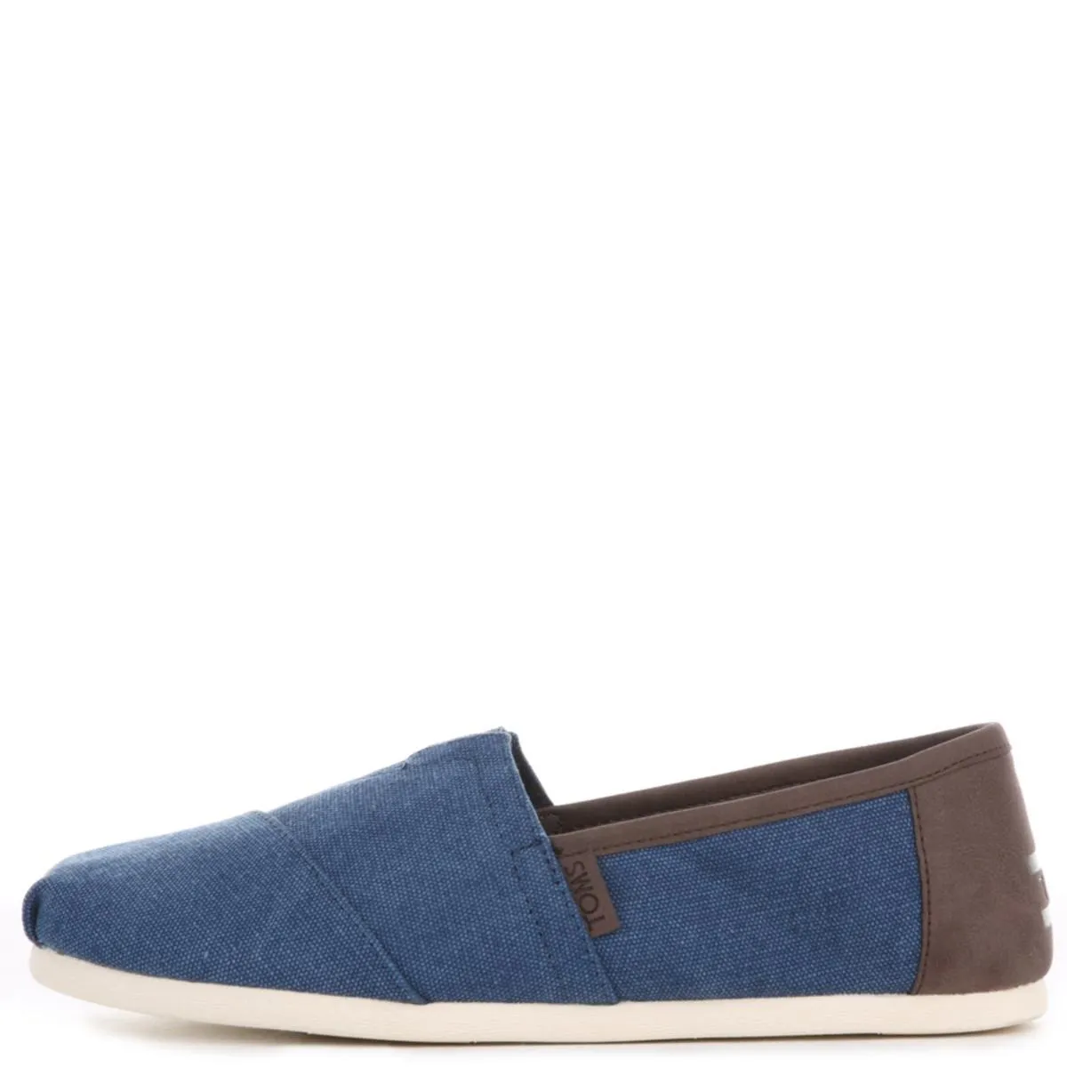 Toms for Men: Navy Washed Canvas/Trim Classic