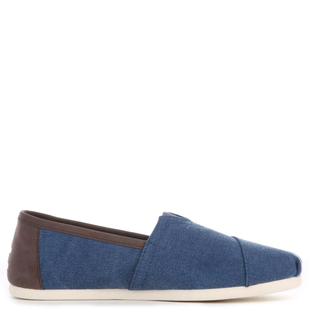 Toms for Men: Navy Washed Canvas/Trim Classic