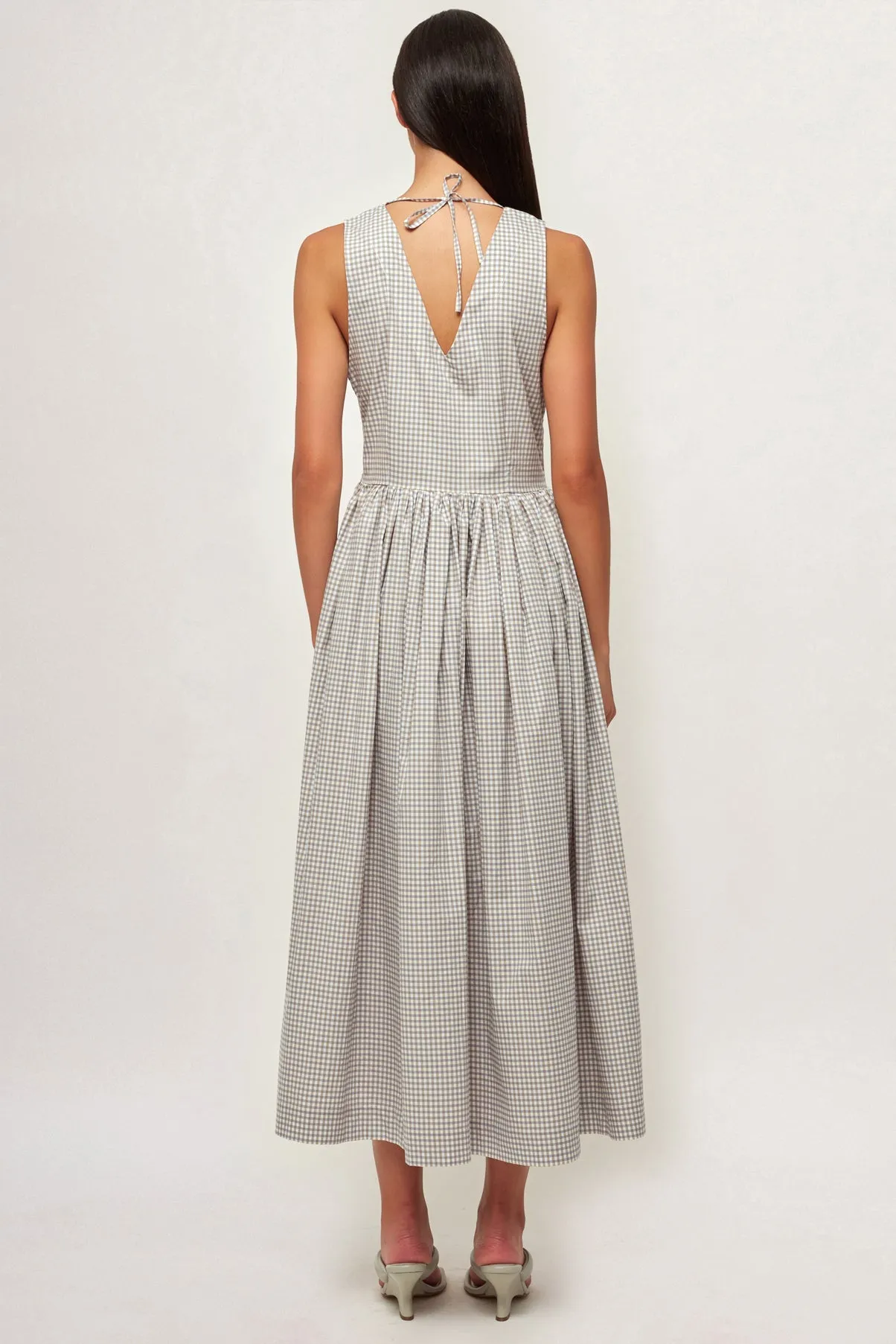 V- Neck Midi