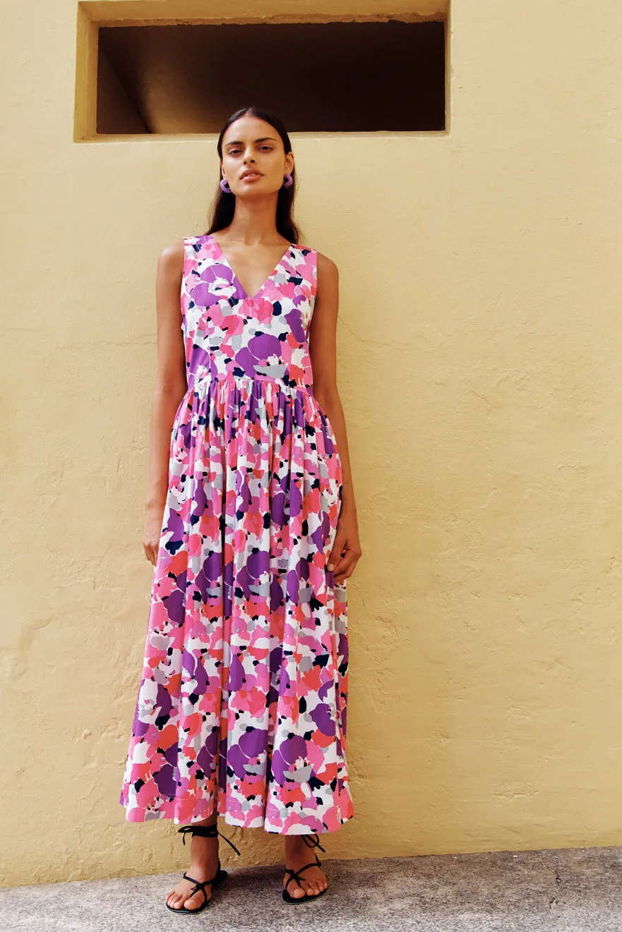 V- Neck Midi