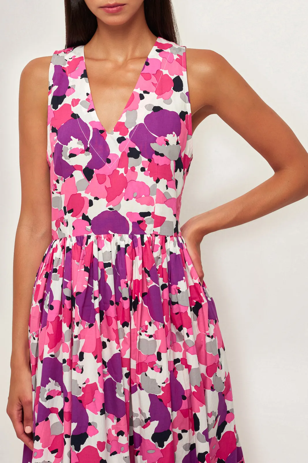 V- Neck Midi