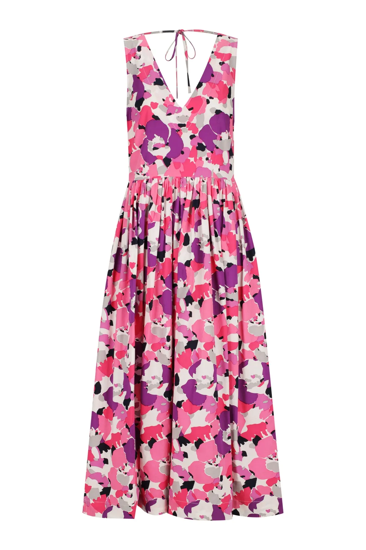 V- Neck Midi