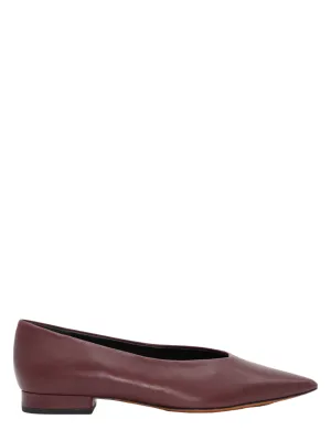 Vince Isabel Low Heel in Deep Cherry