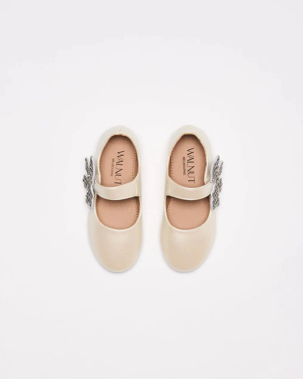 WALNUT ANNIE BALLET WHITE