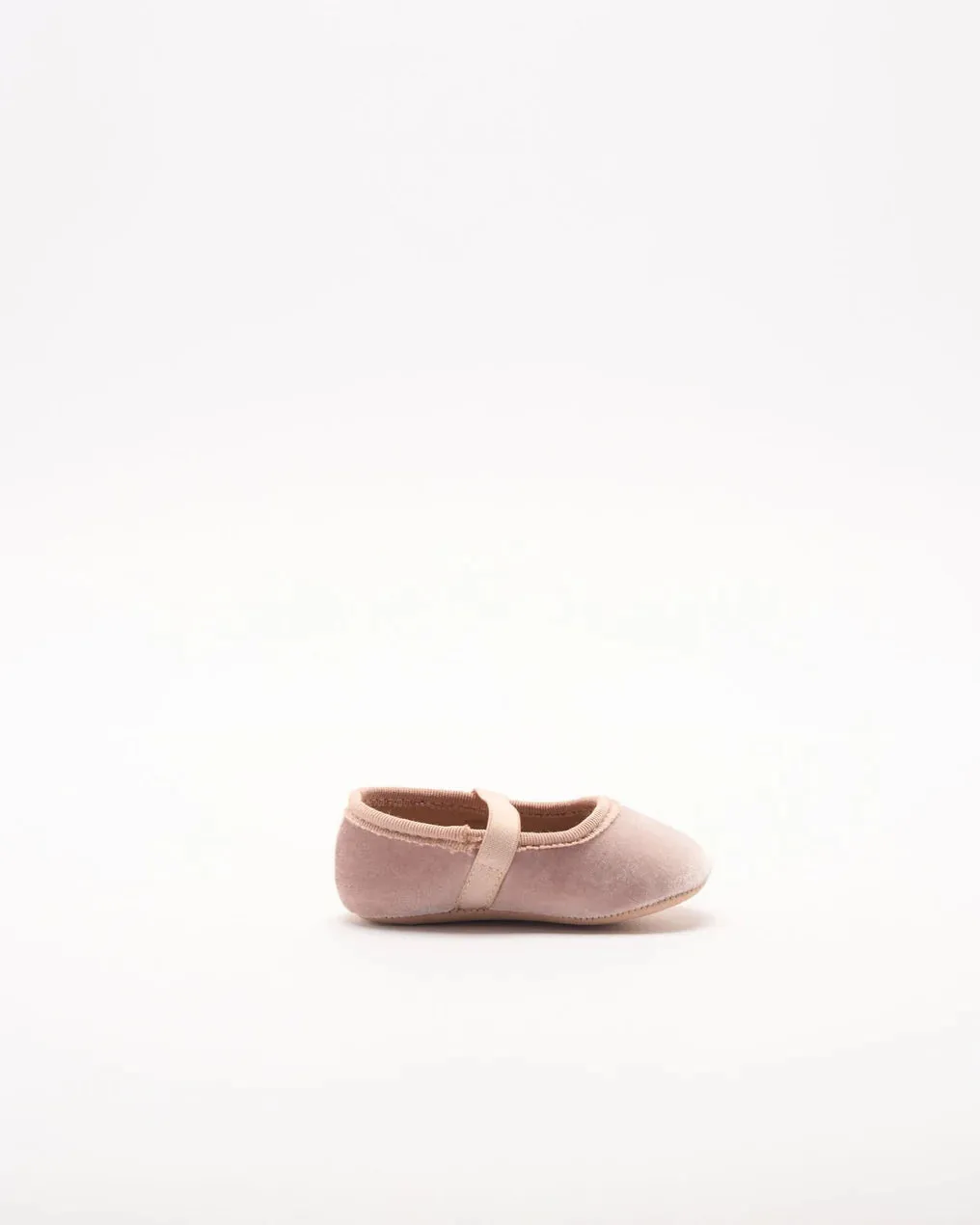 WALNUT MINI ARLO BALLET BLUSH VELVET
