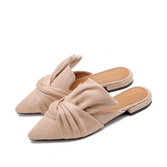 Women's Chic Pointed Flat Sandal Shoes