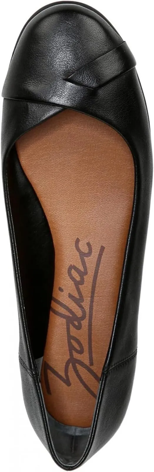 Zodiac Women's Sadie Ballet Flat Shoes H1644L1 Black 10M