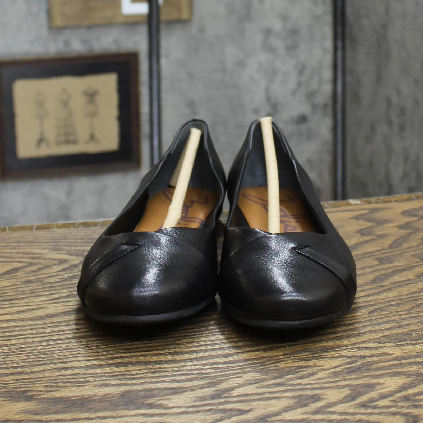 Zodiac Women's Sadie Ballet Flat Shoes H1644L1 Black 10M
